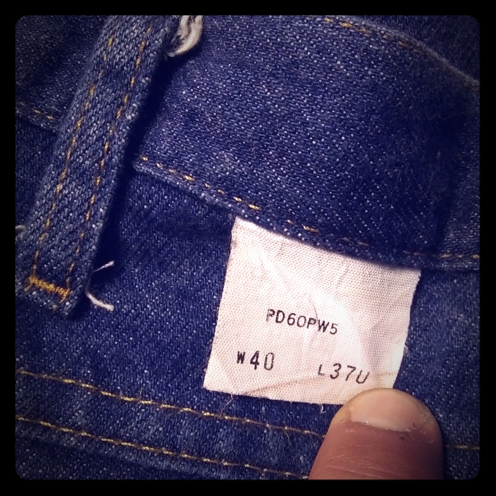 Red cap jeans